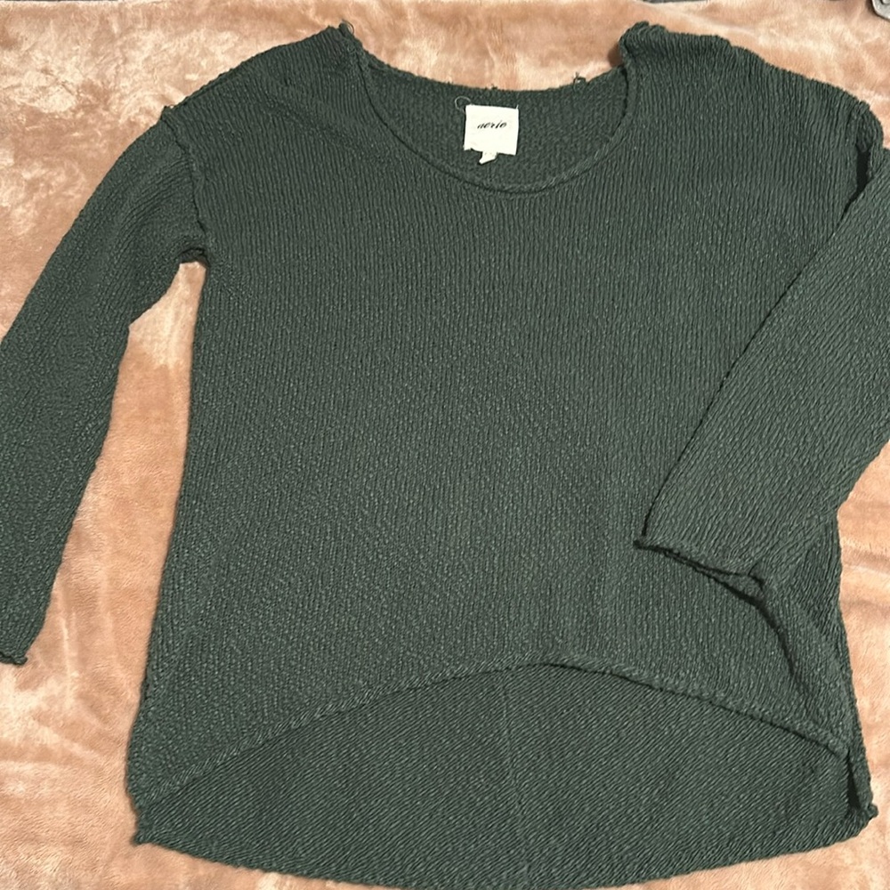 Aerie Off the Shoulder oversized sweater